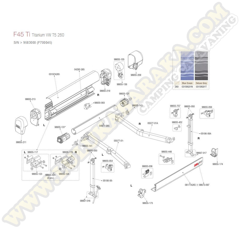 98655-054 Codo Pata izda. F45I-TI-F1