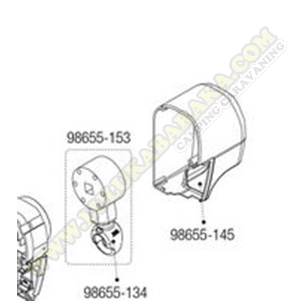 98655-145.Tapa derecha F45 TI bca.