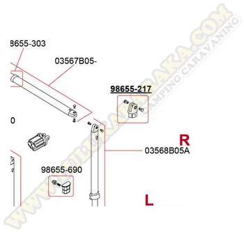 98655-217. Kit parte final Caravanstore 05