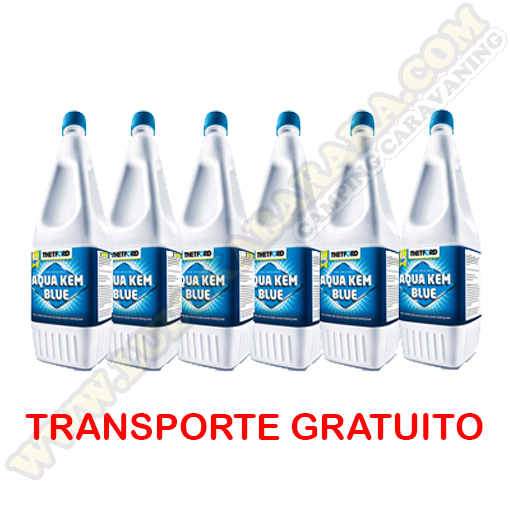 Aqua Kem Blue 2l Pack 6uds (Transporte gratuito)