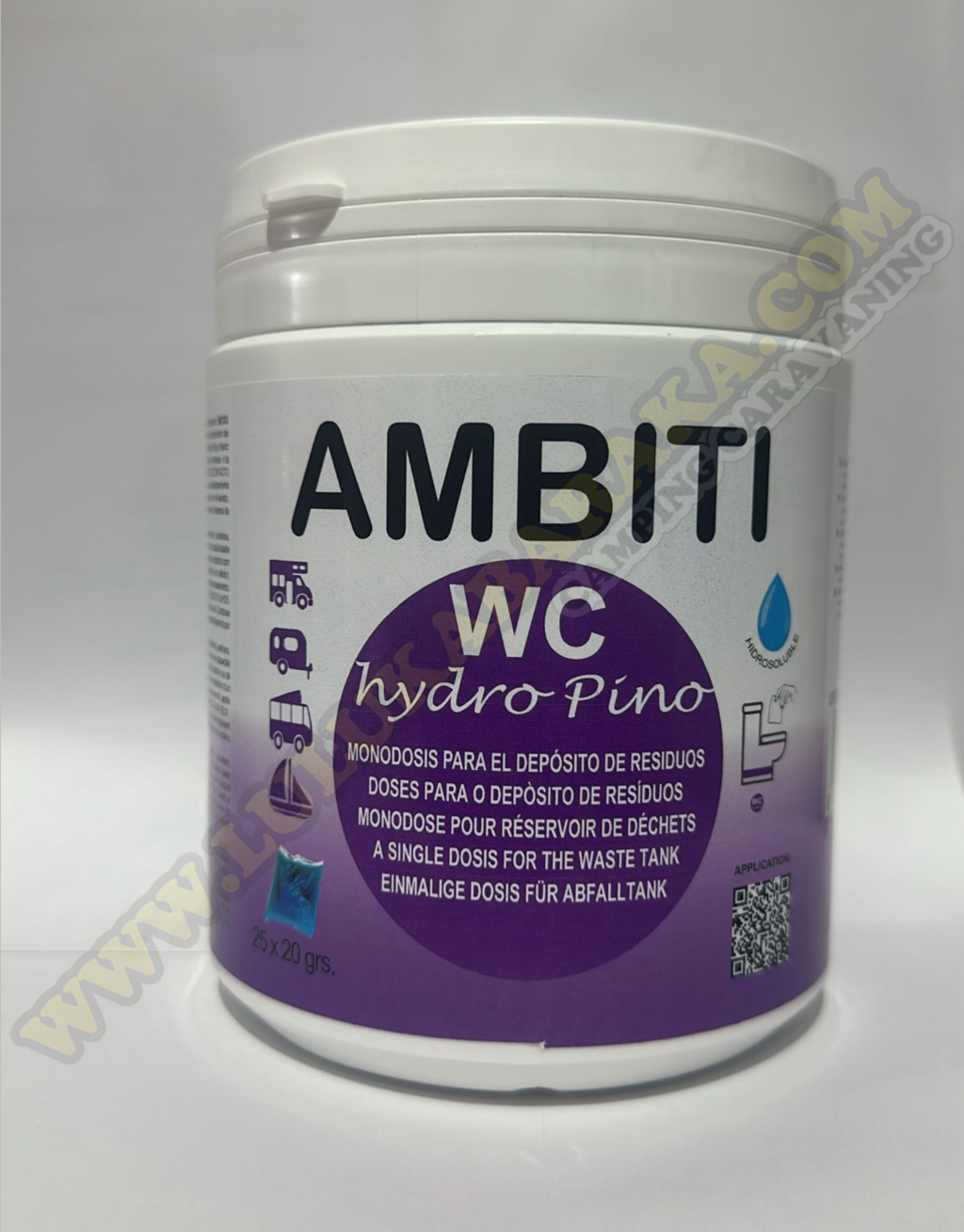 Ambiti WC Hydro Pino (25 monodosis)