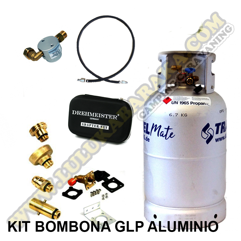 Kit Bombona GLP aluminio 11kg