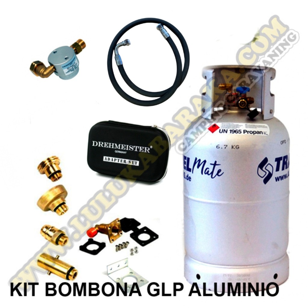 Kit Bombona GLP aluminio 11kg