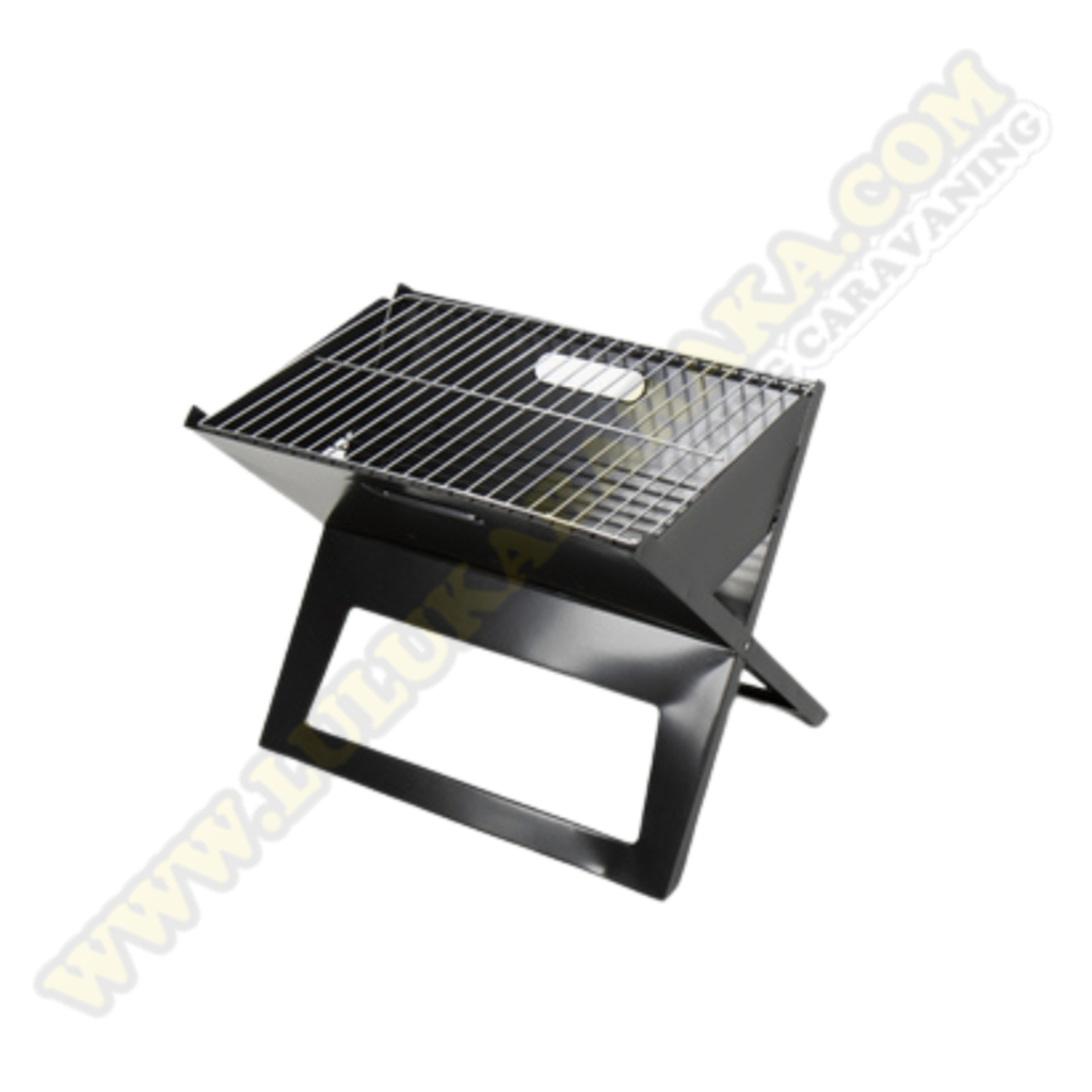 Barbacoa plegable antracita