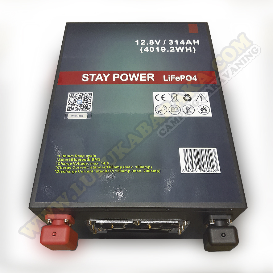 Stay Power LiFePO4 314amp (Ducato)