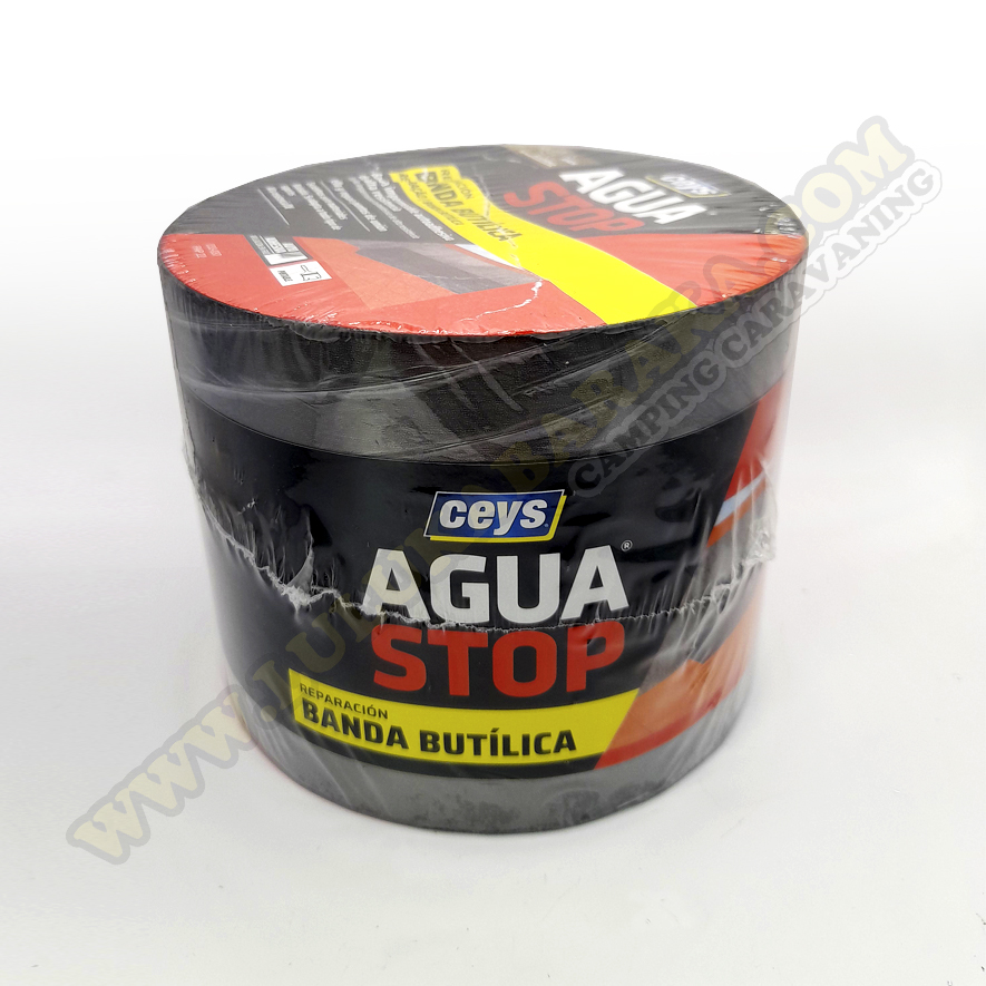 Aguastop banda imp. butilo gris 10cmx10m