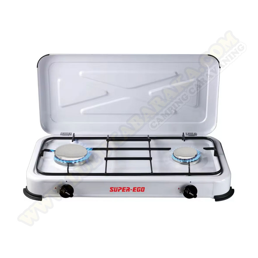 Cocina Gas 2 fuegos Super Ego