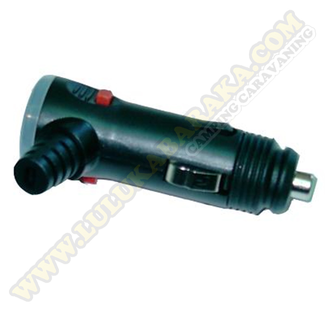 Conector Mechero con fusible 10Amps interruptor