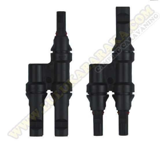 Conector MC4 doble