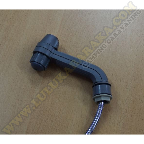 Teléfono-grifo para ducha con interruptor VW T4 gris