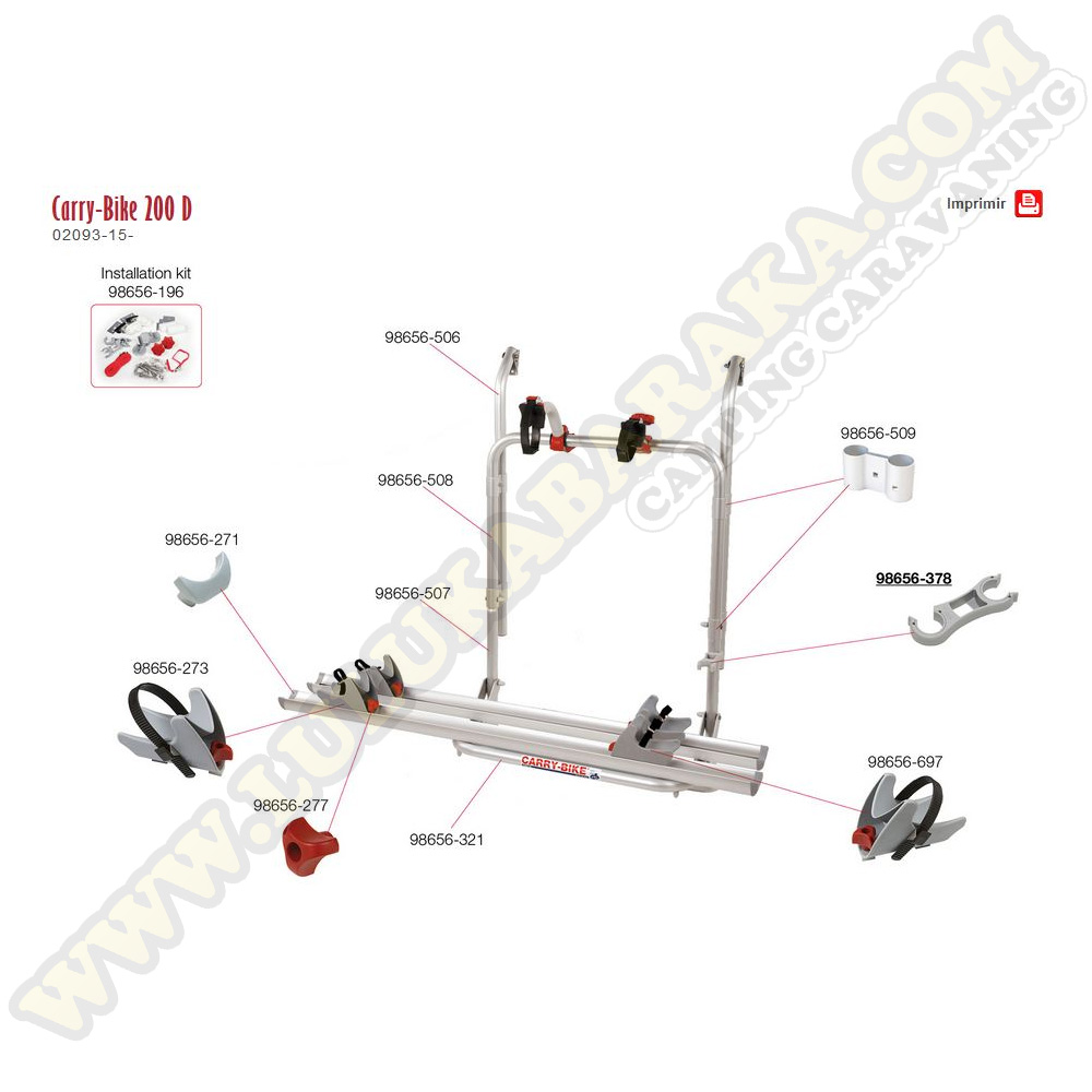 Despiece Carry-Bike 200D