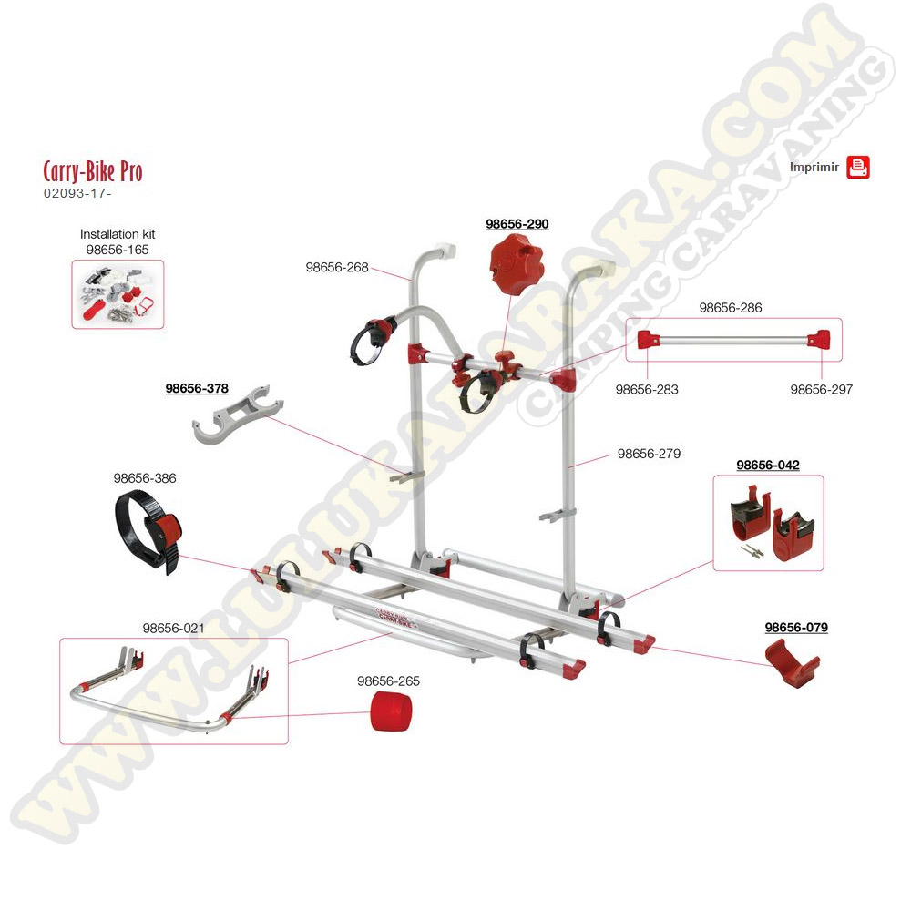 Despiece Carry-Bike Pro