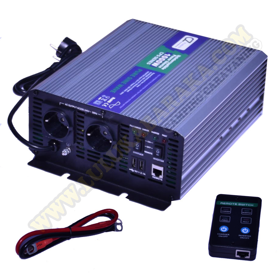 Inversor-Cargador Onda Pura 1000W CZ