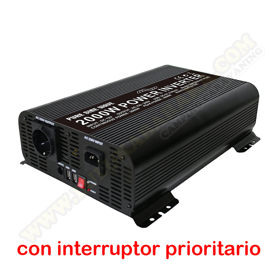 Inversor CBE Onda Pura Sinusoidal 2000W