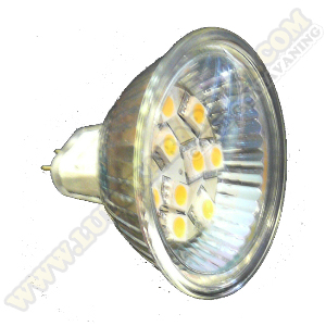 Led MR-16 10SMD WW