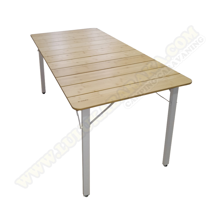 Mesa Camping Plegable K-MAKU Bambú Sakayan XL