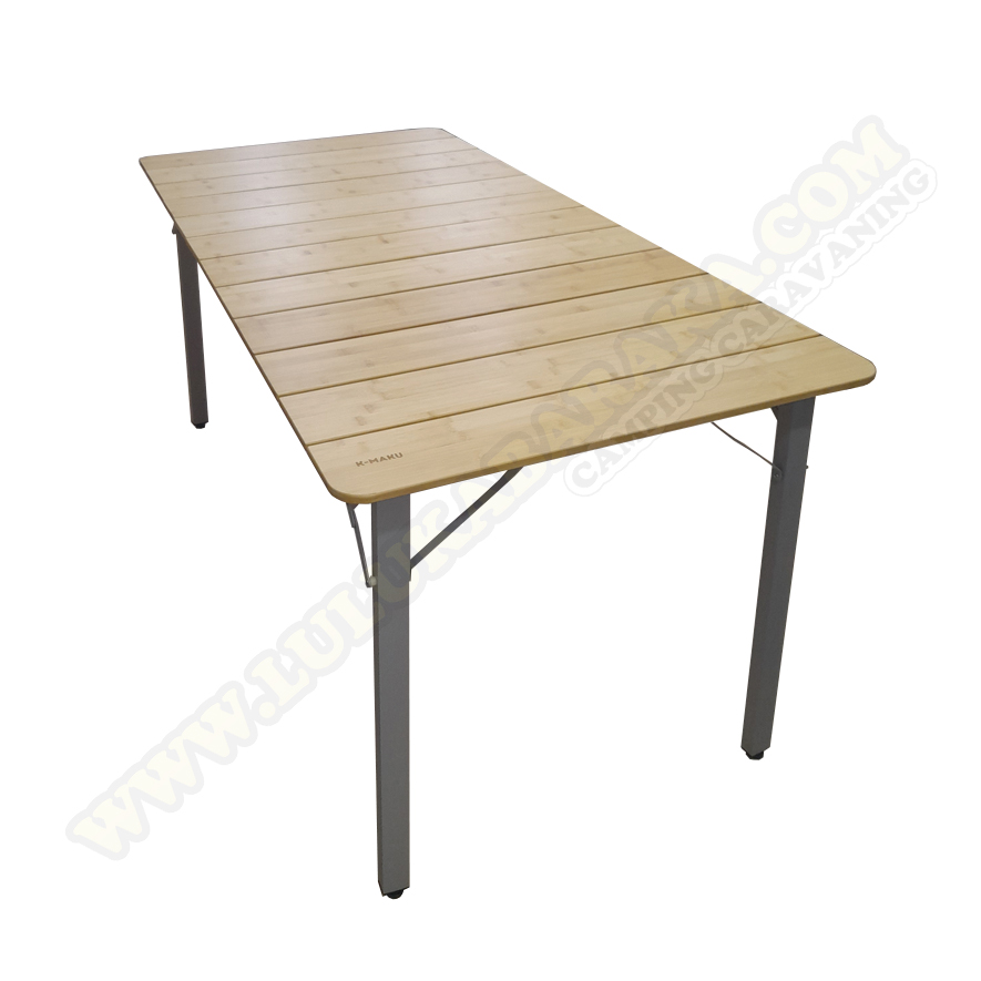 Mesa Camping Plegable K-MAKU Bambú Sakayan XL