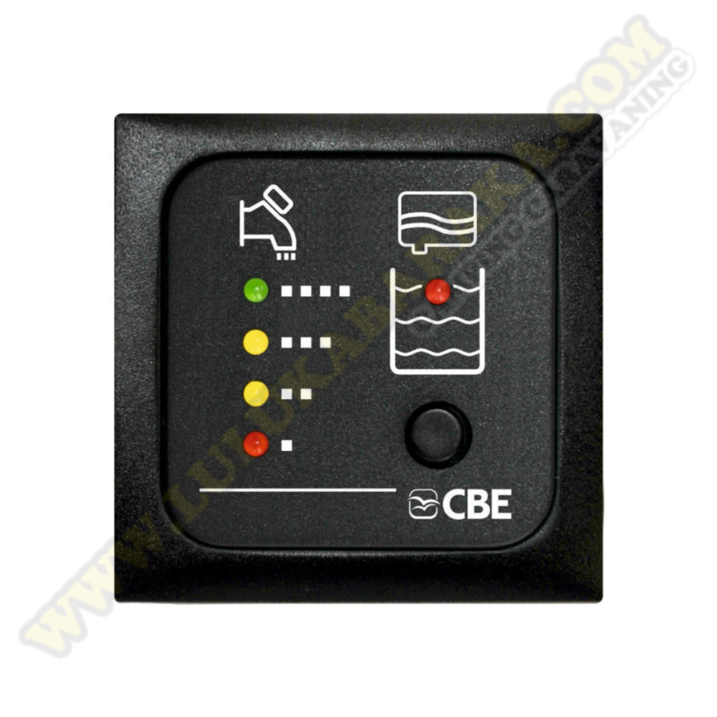 Panel indicador aguas limpias y sucias con sonda