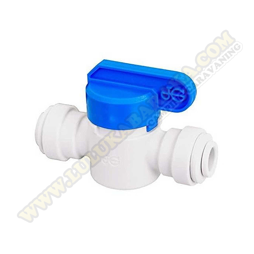 Llave de paso recta 12 mm