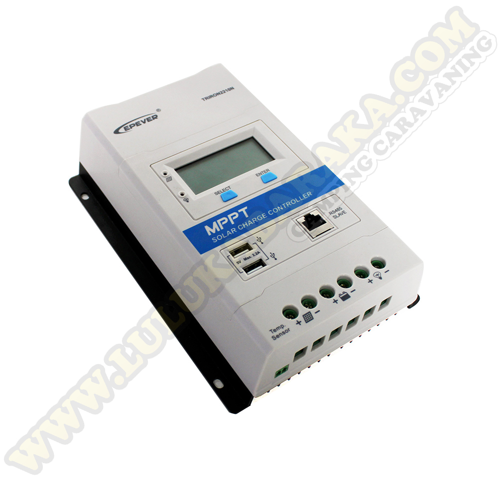 Regulador 20amp MPPT con LCD