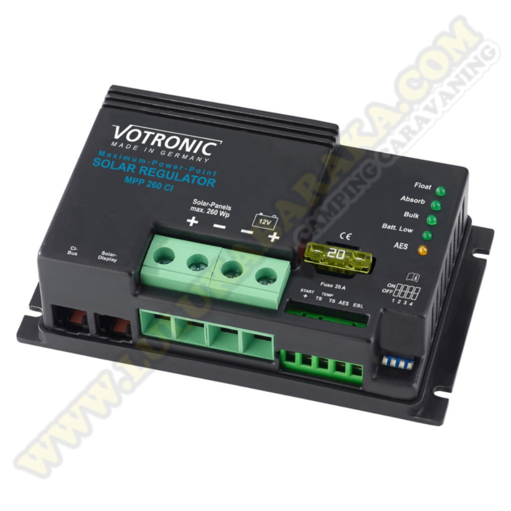 Regulador Votronic MPP 260 CI 2 baterías