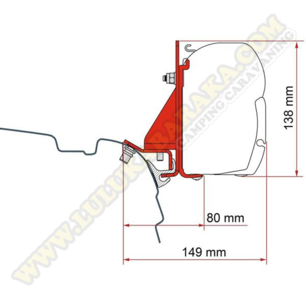 Soporte Brandrup F45 VW T5/T6