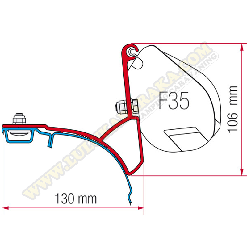 Soporte F35 T5 Multivan-Transporter