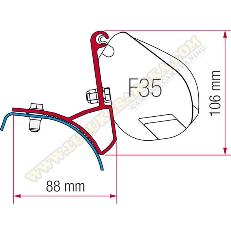 Soporte F35 Trafic, Vivaro, Primastar 2001-2014