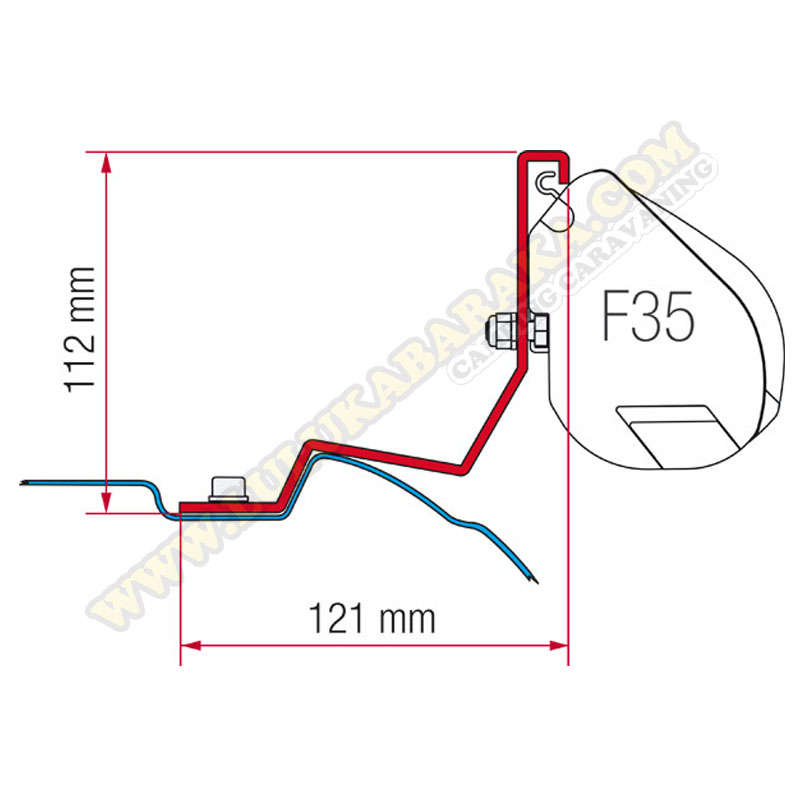 Soporte F35 Viano 2003