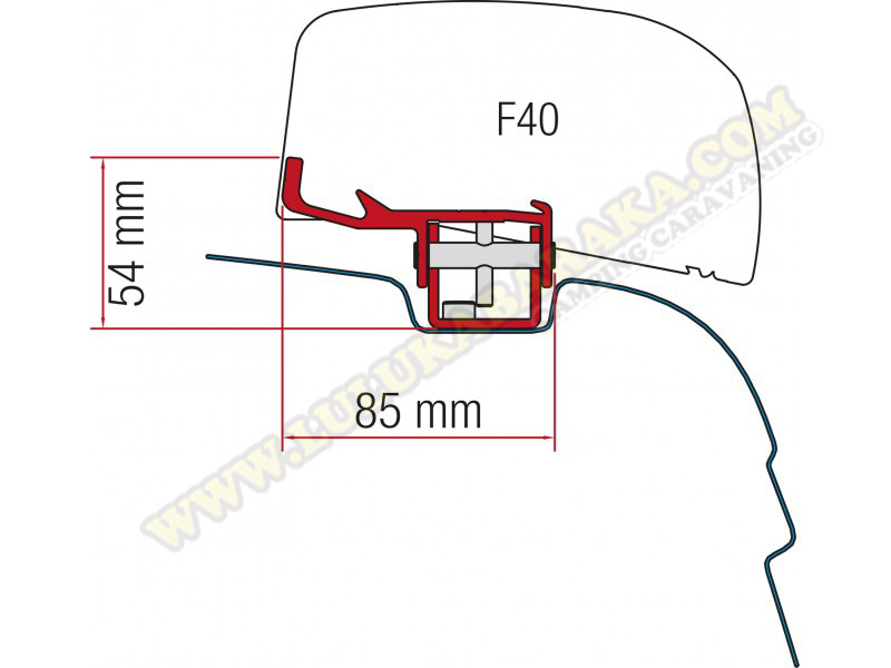 Soporte F40 Van T5/T6