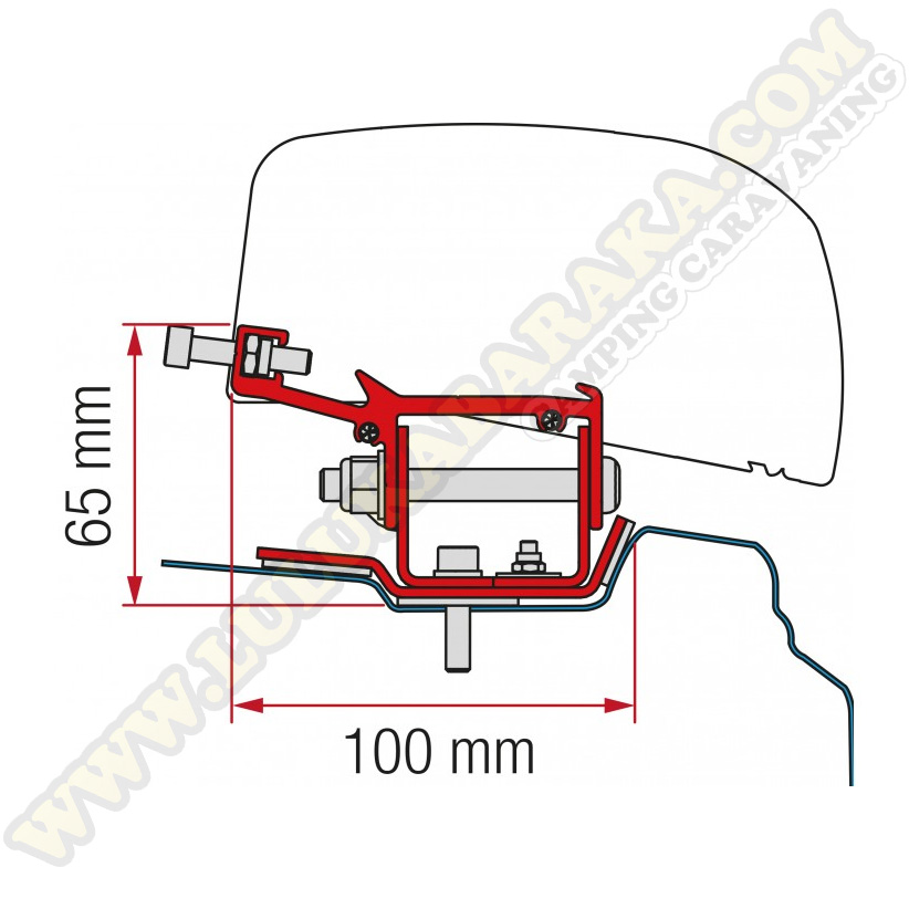 Soporte F40VAN Trafic L1 desde 2014