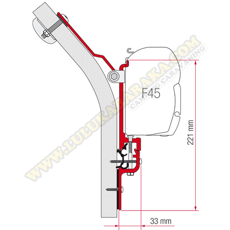 Soporte F45 Eriba Touring