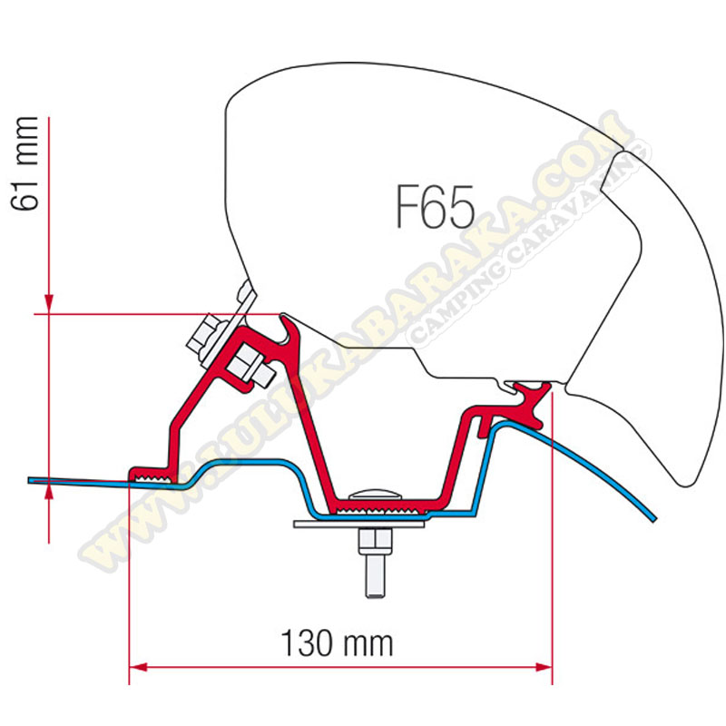 Soporte F65 y F80S Sprinter 2006 High Roof