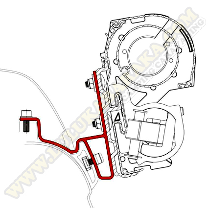 Soporte Dometic VW T5/T6 California