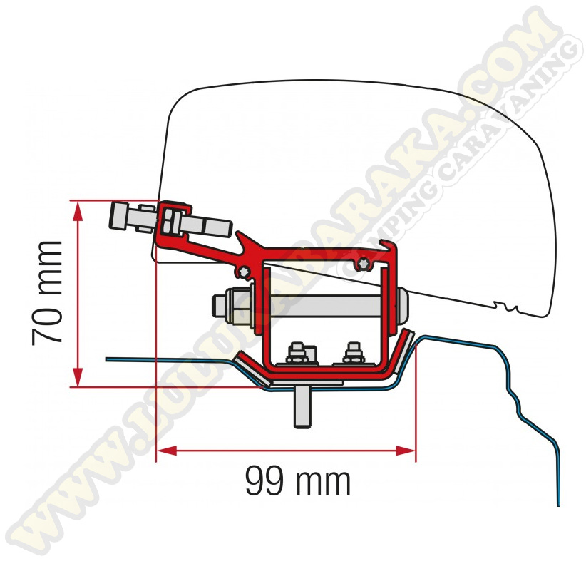 Soporte Kit F40 VAN Renault Trafic L2 desde 2014