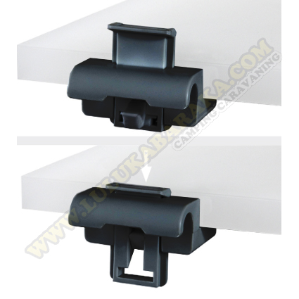 Soporte pared mesa 2 posiciones negro