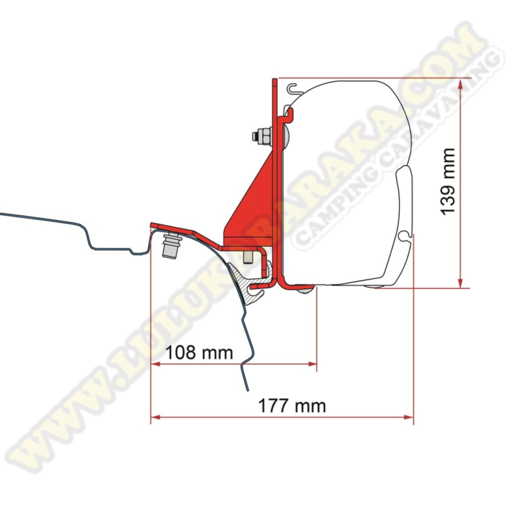 Soporte Multirail F45 VW T5/T6