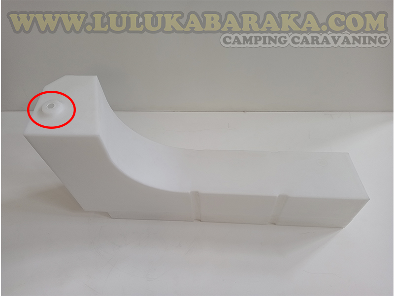 Depósito agua 90L (paso de rueda) RASTRO