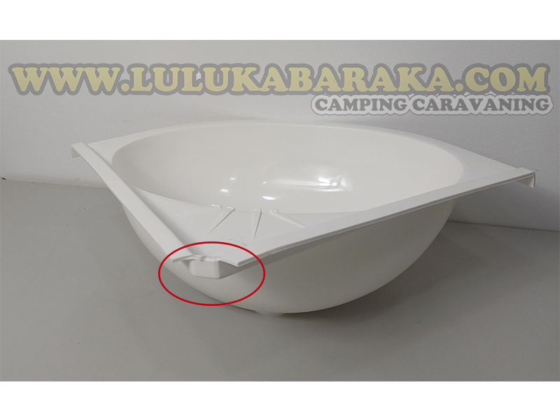 Lavabo rinconera 33,5 x 33,5 (RASTRO)