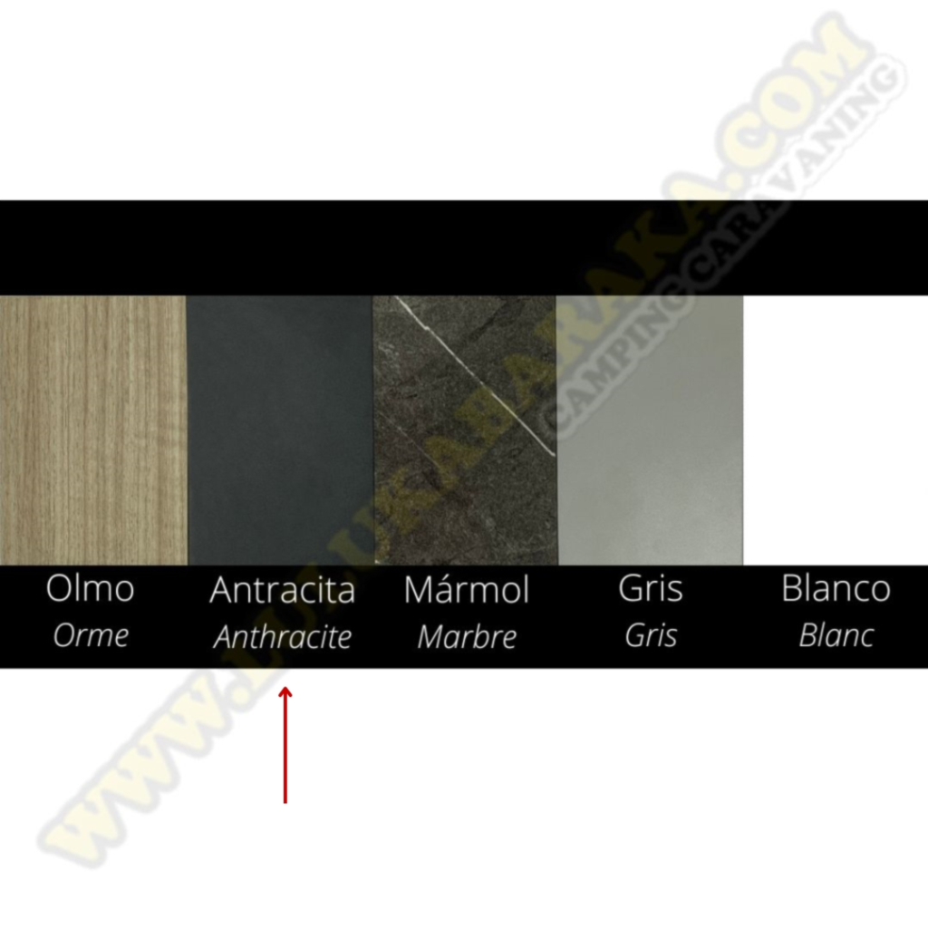 Tablero de chopo HPL 16 mm Antracita (RASTRO)