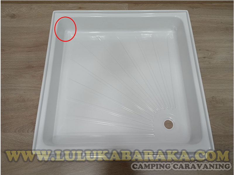 Plato ducha 60 x 60 superficie (RASTRO)