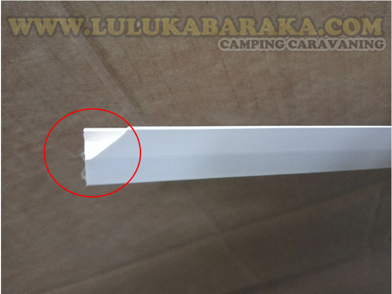 Perfil unión H - Beige 2,2 m (1 perfil) (RASTRO)