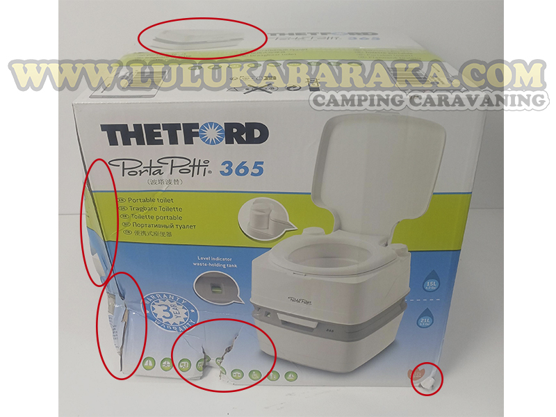 Porta Potti Qube 365 (RASTRO)