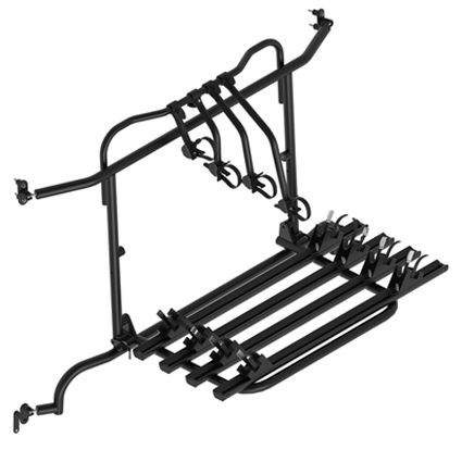 Portabicicletas portón trasero Sprinter / Crafter 4 bicis (RASTRO) -  Lulukabaraka.com - Accesorios para furgonetas camper, camping y caravaning