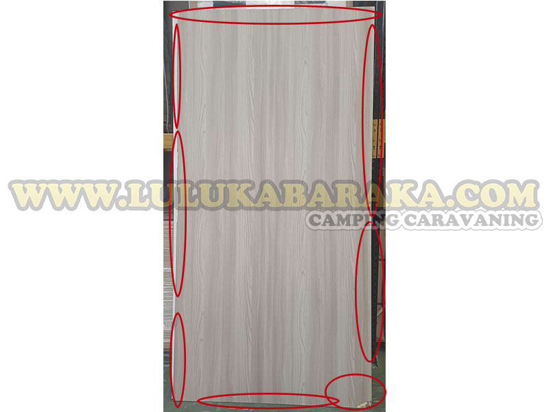 Tablero chopo HPL 16 mm Ivory Elm (RASTRO)