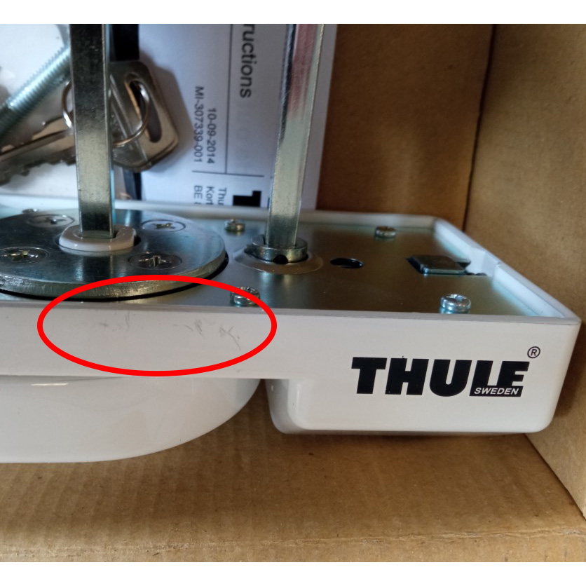 Thule Inside-Out Lock G2 (cierre interior-exterior) (RASTRO)