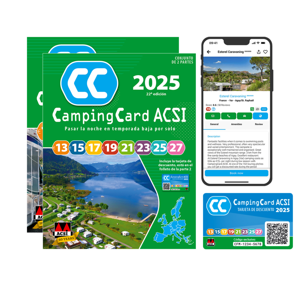 Tarjeta CampingCard ACSI 2025 español