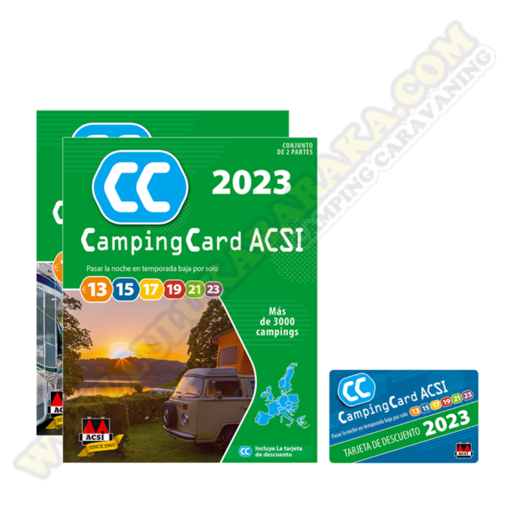 Tarjeta CampingCard ACSI 2023 español