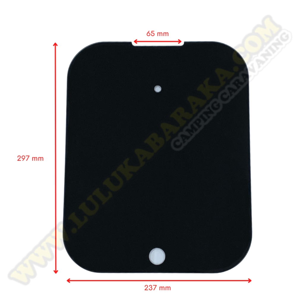 Tapa cristal fregadero 320X260