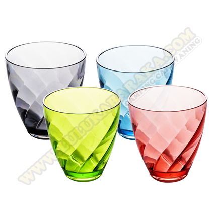 Vasos de color 4 unidades